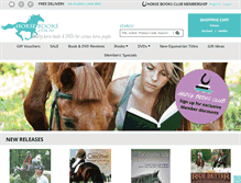 Tablet Screenshot of horsebooks.com.au